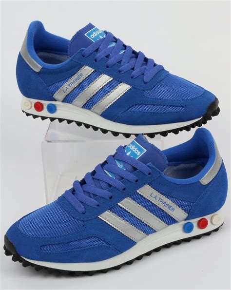 la trainer adidas blue|Adidas originals la trainer iii.